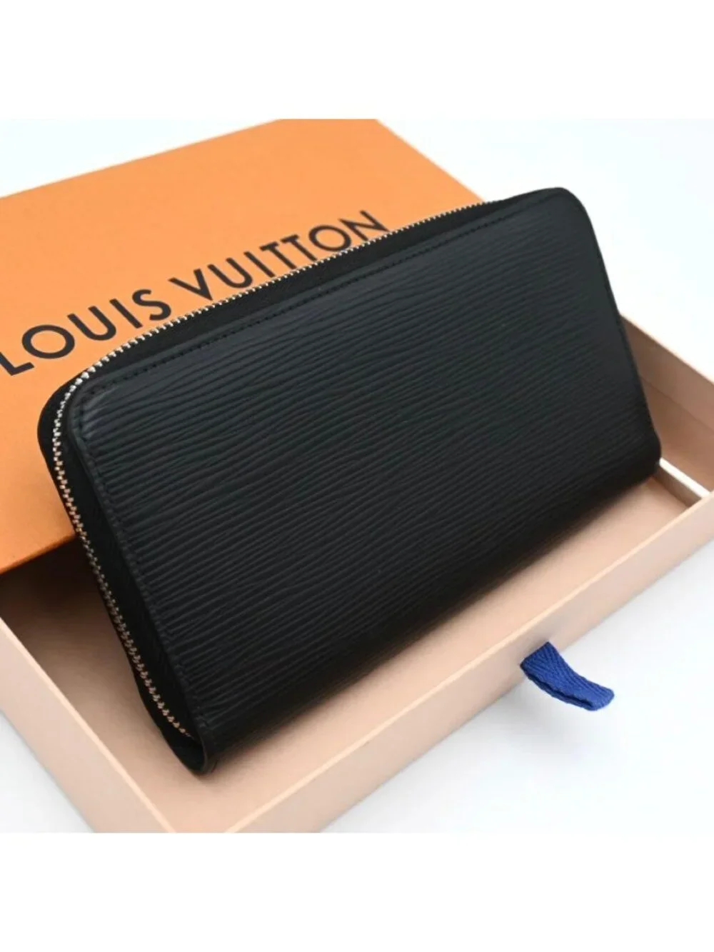 Louis Vuitton New Epi Zippy Wallet Black